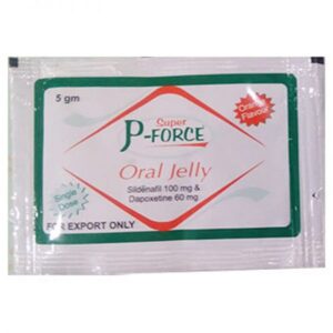 液體果凍威而鋼雙效版 Super P-Force Oral Jelly 160 mg/7包  台灣官網正品